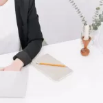 Person making money online.