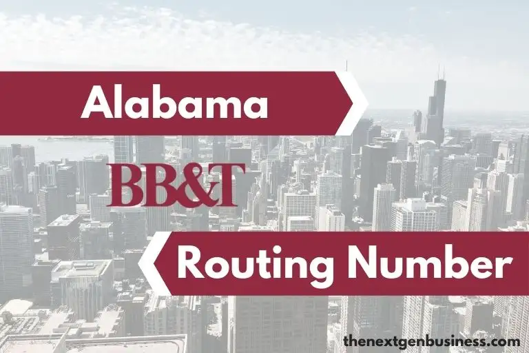 BB&T Alabama routing number.