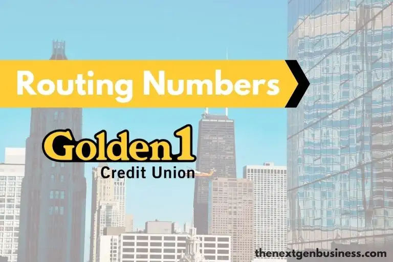 Golden 1 Routing Number (Complete List)