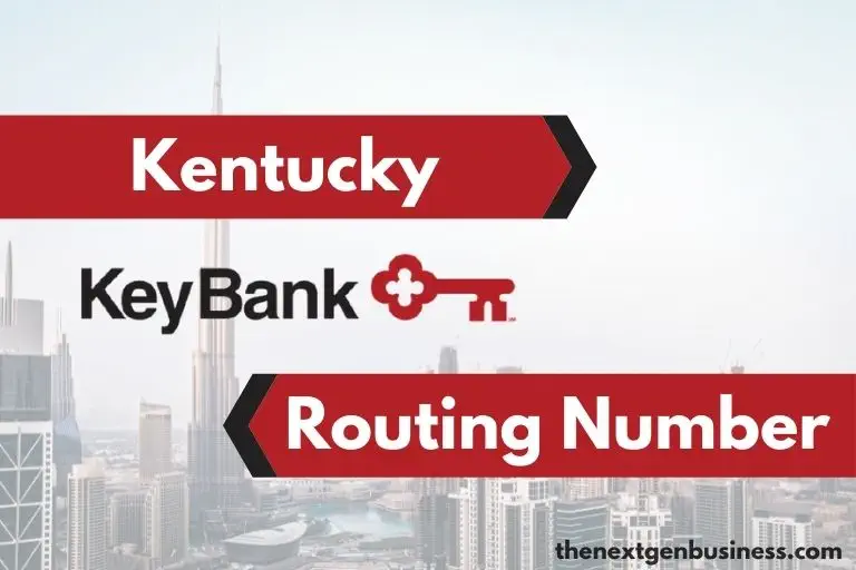 KeyBank Kentucky routing number.