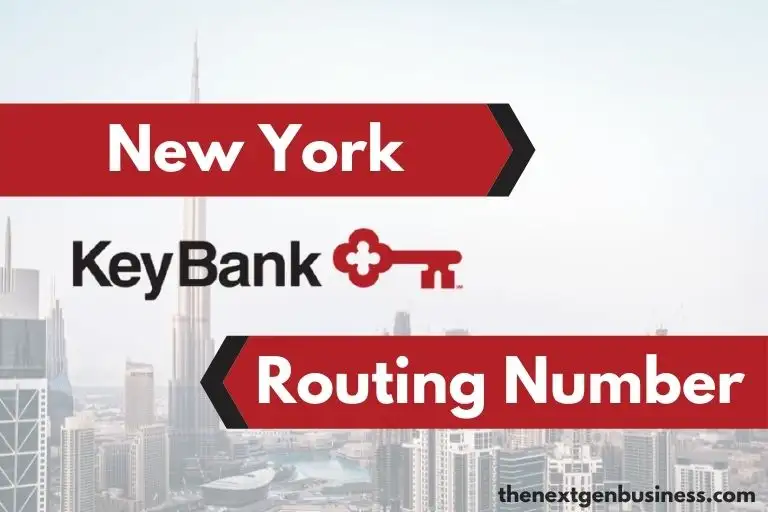 KeyBank New York routing number.