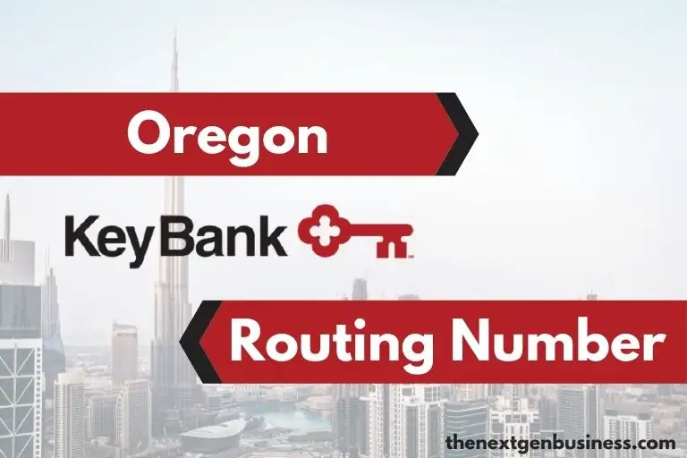 KeyBank Oregon routing number.