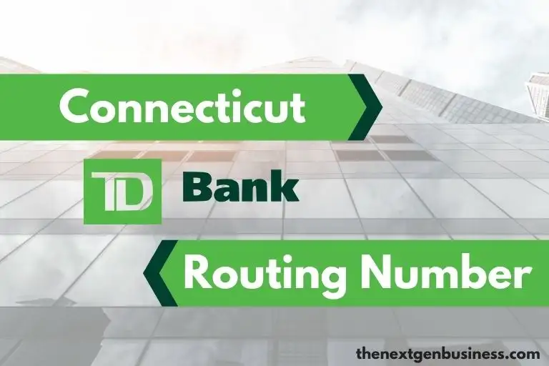 TD Bank Connecticut routing number.