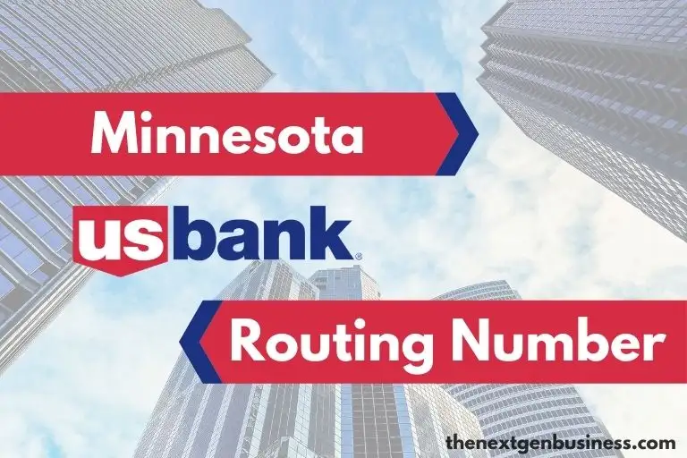 US Bank Minnesota routing number.