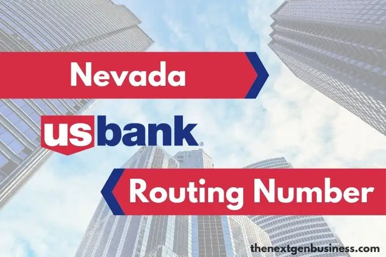 US Bank Nevada routing number.