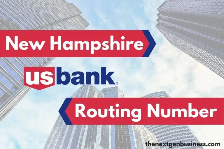 US Bank New Hampshire routing number.