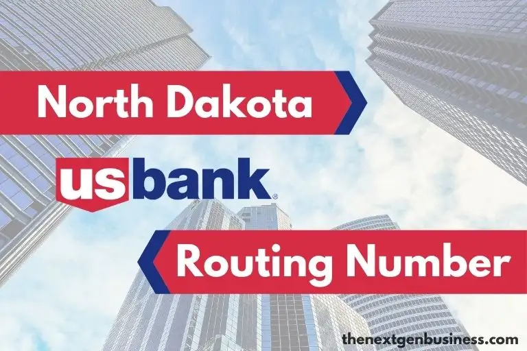 US Bank North Dakota routing number.