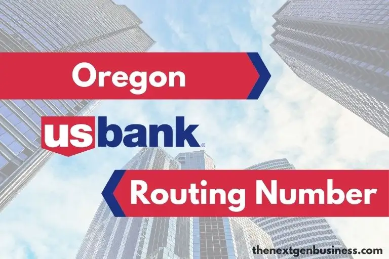 US Bank Oregon routing number.