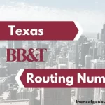 BB&T Texas routing number.