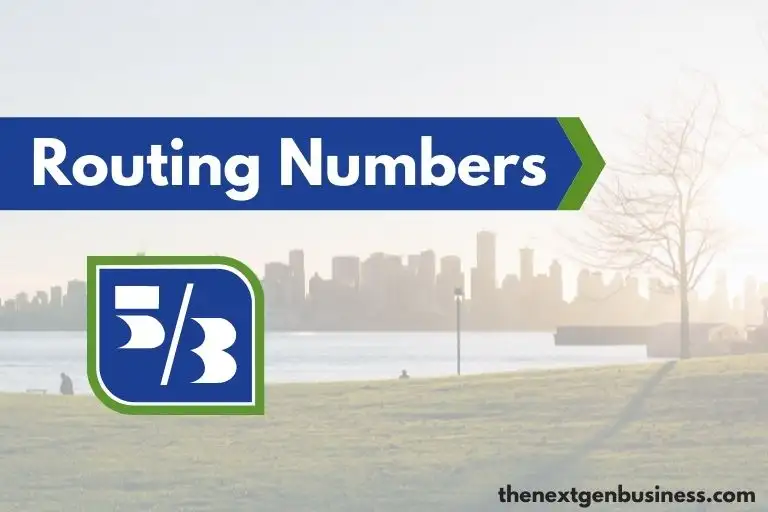 Fifth Third Bank routing number.