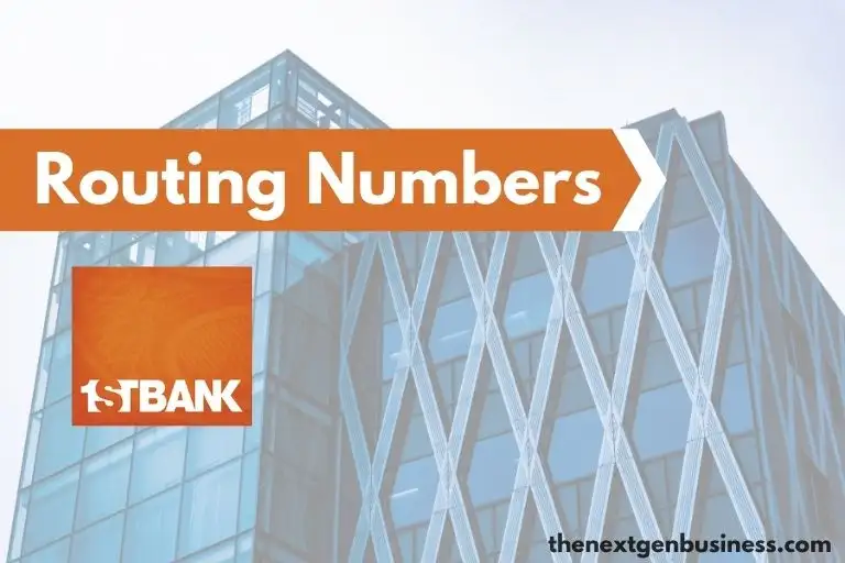 FirstBank Routing Number (Complete Guide)
