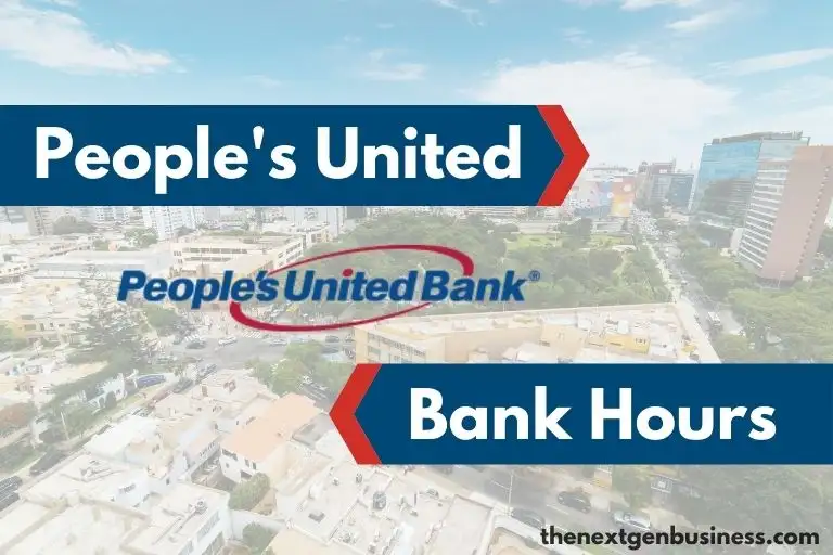 People's United Bank hours.