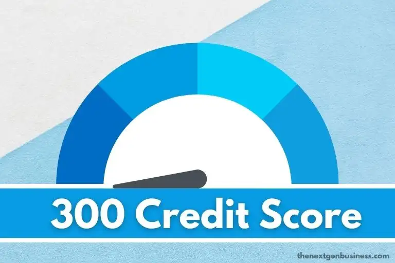 300 credit score.