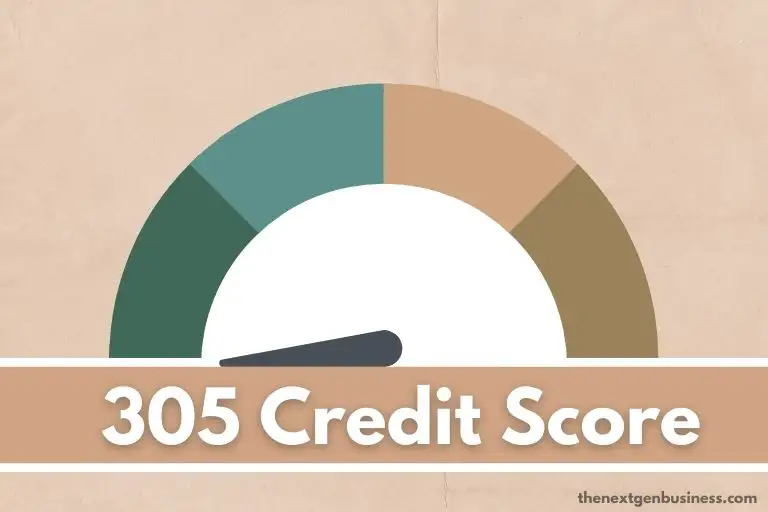 305 credit score.