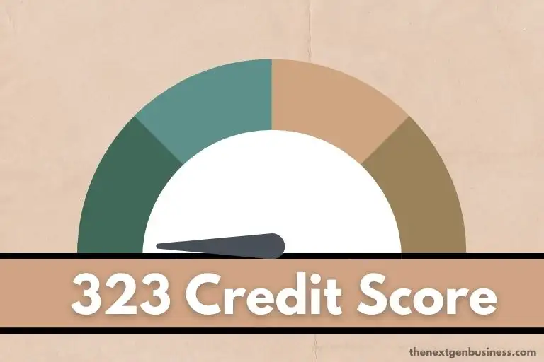 323 credit score.