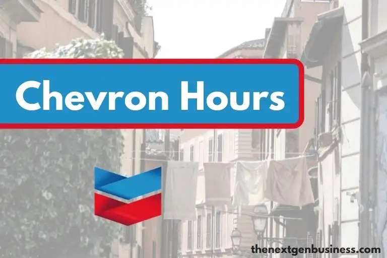 Chevron hours.