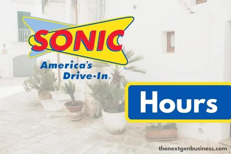 Sonic Hours: Today, Weekday, Weekend, and Holiday Schedule