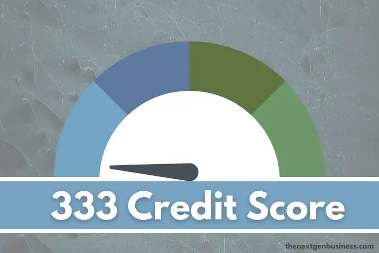 333 credit score.
