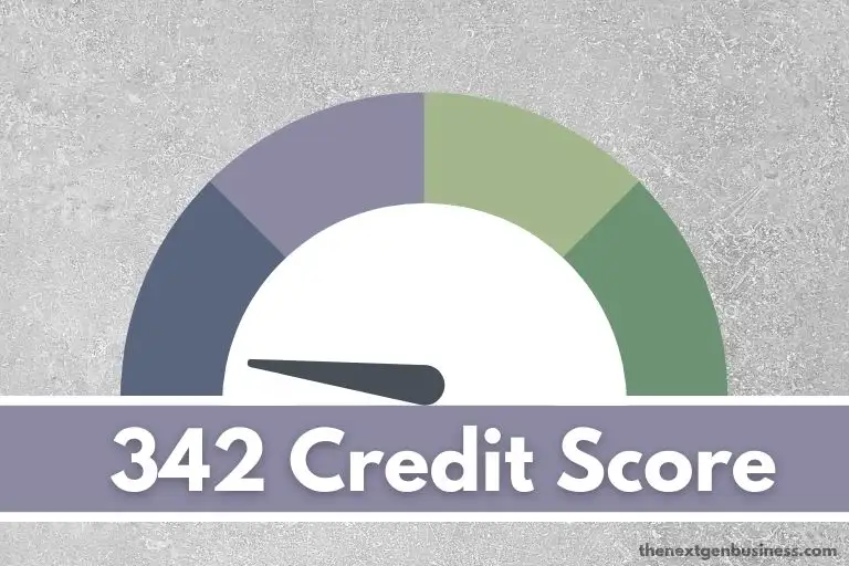 342 credit score.