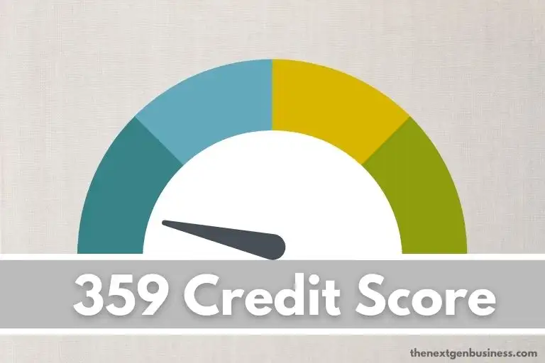 359 credit score.