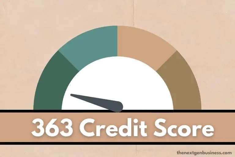 363 credit score.
