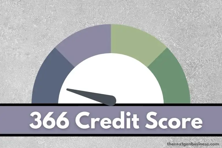 366 credit score.