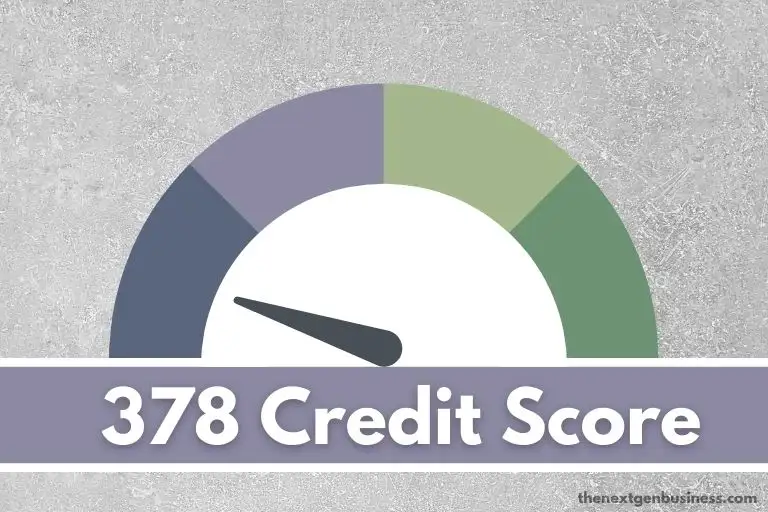378 credit score.