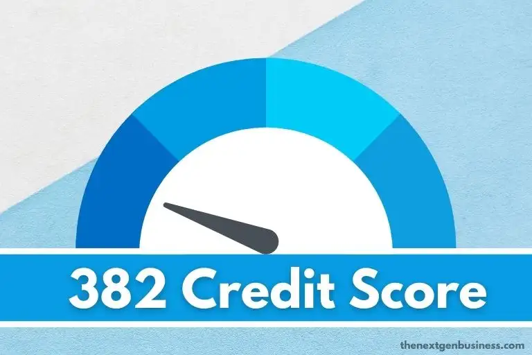 382 credit score.