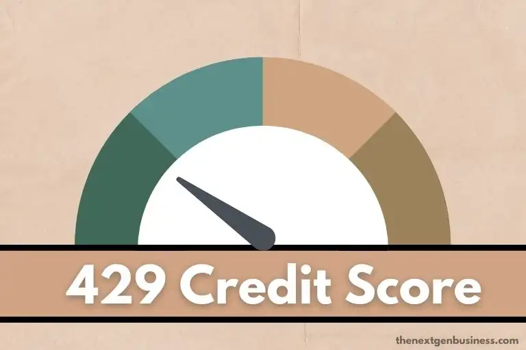 429 credit score.