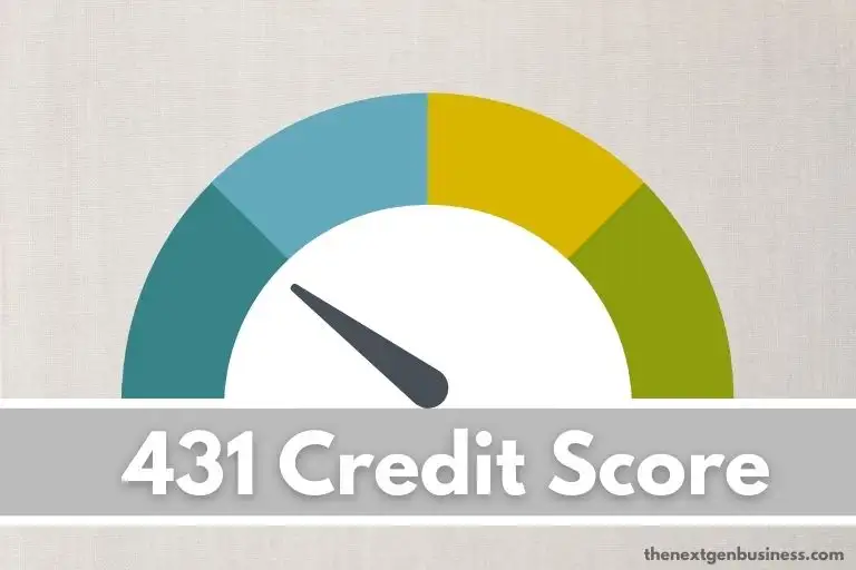 431 credit score.