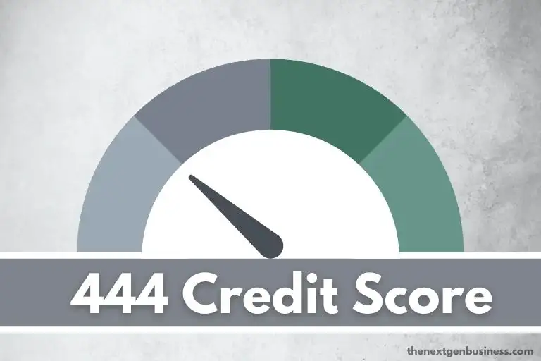 444 credit score.