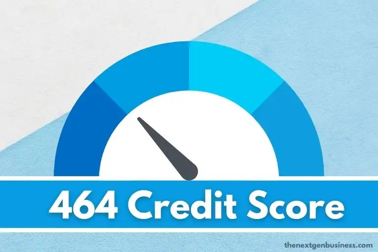464 credit score.