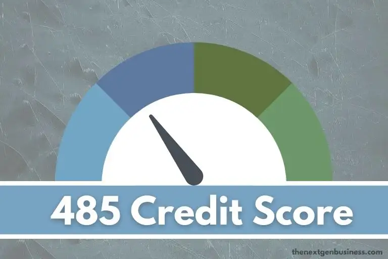 485 credit score.