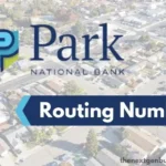 Park National Bank routing number.