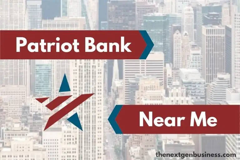 Patriot Bank near me.