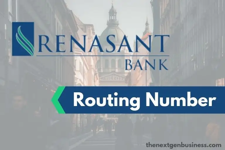 Renasant Bank routing number.