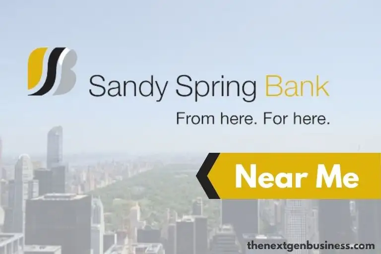 Sandy Spring Bank near me.