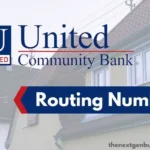 United Community Bank routing number.