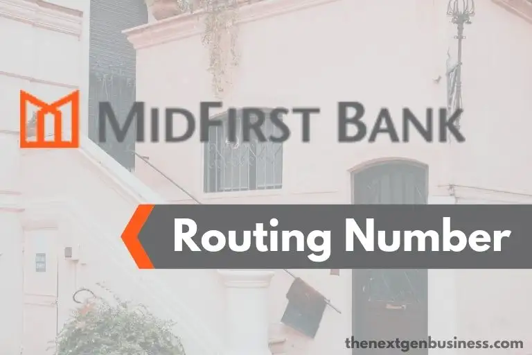 MidFirst Bank routing number.