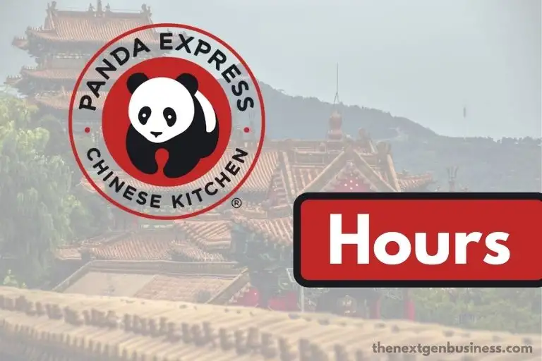 Panda Express hours.