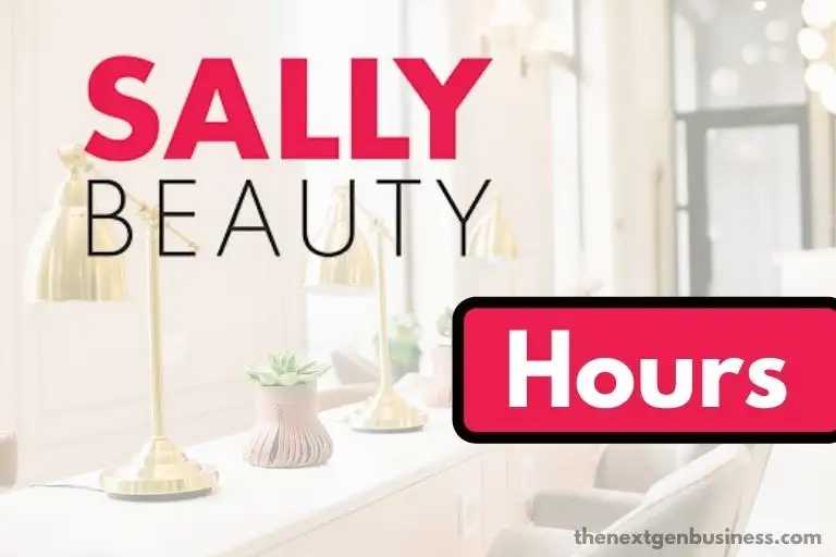Sally Beauty hours.