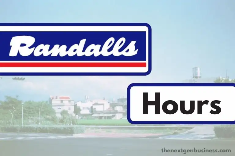 Randalls hours.