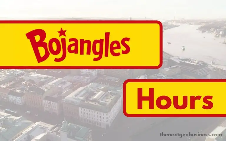 Bojangles hours.