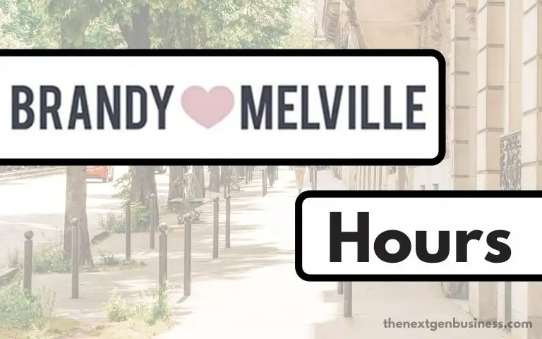 Brandy Melville hours.
