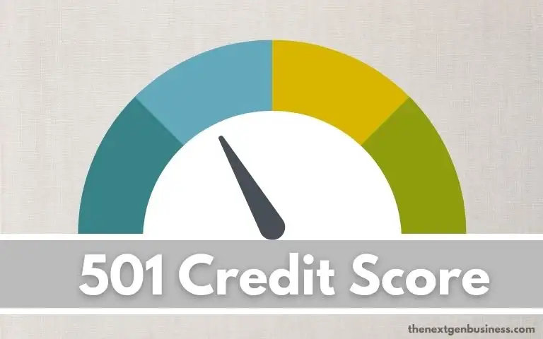 501 credit score.