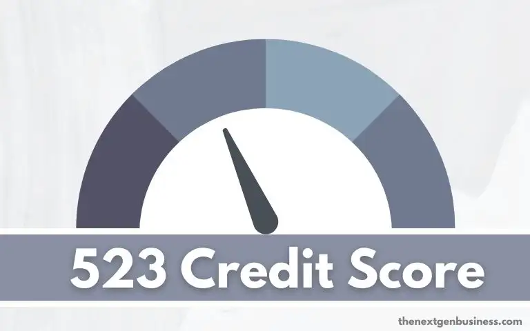 523 credit score.