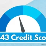 543 credit score.