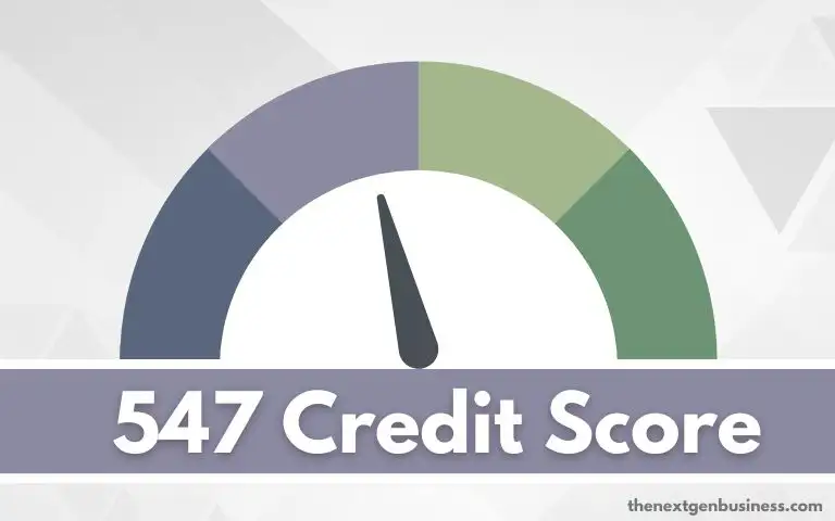 547 credit score.