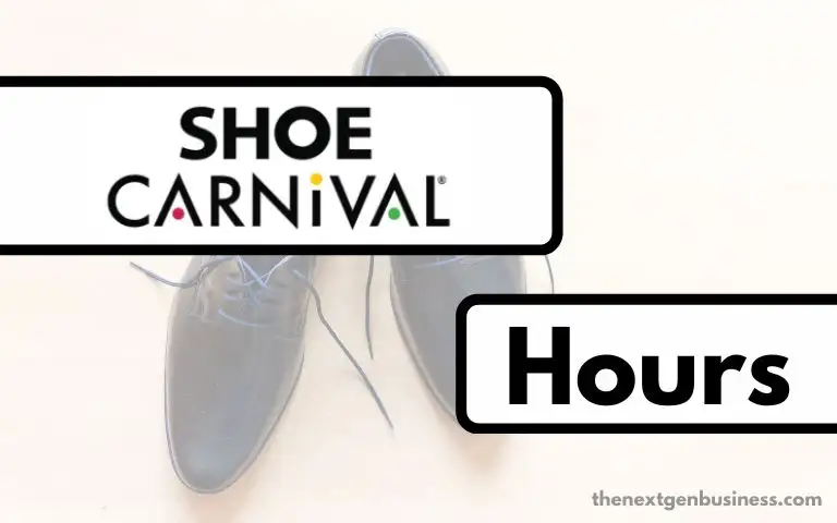 Shoe Carnival hours.