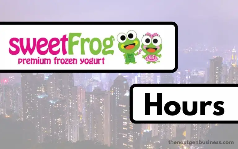 Sweet Frog Hours: Today, Opening, Closing, and Holiday
